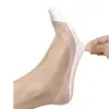 Calcetines de verano finos para mujer tipo calcetín de seda helada con malla y algodón empalmado, malla transpirable, invisibles, adecuados para tacones altos, antideslizantes y se mantienen en su lugar