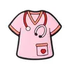 Uniforme de Enfermeira Mais Vendido Contas de Silicone Desenho Animado Série de Cuidados Médicos Joias DIY Pulseira Colar Estetoscópio Contas de Cola