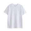 Camiseta Masculina Peso Pesado Manga Curta Algodão Puro 270g Algodão Retrô Ami Cáqui Solta Moderna Marca Verão Camiseta Atacado