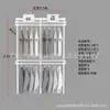 Armario metálico modular 1.1-2.5 m de ancho perchero abierto apartamento pequeño perchas dormitorio columna AA almacenamiento