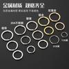 Acessórios Chaveiro de Metal Especial de 25mm 30 Chaveiros Aço Inoxidável Ouro Rosa DIY Joias Atacado