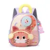 Mochilas nuevas y lindas para niños, perfectas para el kínder, edades 3-6, mochilas pequeñas para niños pequeños, mochilas de nailon de doble hombro