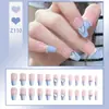 Uñas Postizas Personalizadas Pure Desire, Manicura Portátil de Alta Gama, Uñas Postizas Blanqueadoras, Uñas Portátiles, Uñas de Manicura Terminadas