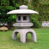 Farol de piedra antigua de fábrica Bluestone, fabricante de faroles de piedra de granito para jardín, casa, patio, paisaje