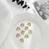 Acessórios de Joias Retrô Banhados a UV Colar Pingente DIY Brincos Coração Coração de Pêssego Pirulito Gato Cadeado Árvore