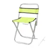 Silla Pequeña Portátil Metal Baja Taburete de Pesca Mini Adulto Camping Tren Ocio Taburete Plegable