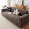 Funda de sofá de forro polar de oso bestseller transfronteriza, funda deslizante universal para sofá engrosada, resistente a los arañazos de gato, funda completa para sofá del hogar