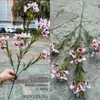 2025 Nuevo Fabricante de Flores Artificiales Rosas Rosa Claro Rosa Hortensia Peonía Guía de Camino de Boda Flores Artificiales al por Mayor