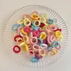 Elásticos de Cabelo Especiais do Tamanho de um Polegar para Crianças e Bebês com Cabelo Fino, Fofos e Delicados com o Cabelo, Adequados para Rabos de Cavalo, Elásticos de Alta Elasticidade