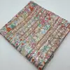 Tela bordada para vestido Hanfu con adornos colgantes, disponible en múltiples colores, tela bordada con lentejuelas y cuentas