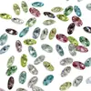 Wuzhou K9 Super Brilhante 6X10 Strass em Forma de Ovo de Pombo 1:1 Réplica de Acessórios para Nail Art Huazi Pontiagudos de Fundo Decorativo DIY