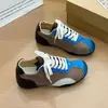 Zapatos de Estilo Retro Alemán para Mujer 2026 Otoño Nuevos de Suela Plana Alta Apariencia Exterior Ropa Exterior Colorido Retro Bloque Casual Versátil Zapatos Deportivos