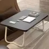 Mesa para Laptop Cama Escritorio Pequeña Mesa de Estudio Plegable Perezoso Estudiante Dormitorio Niños Comida