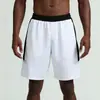 Pantalones Cortos de Baloncesto de Malla de Secado Rápido para Hombre, Combinación de Colores Negro y Blanco, Pantalones Cortos de Cinco Puntos Transpirables, Pantalones Cortos Deportivos Casuales para Exteriores, Venta al por Mayor de Fabricante