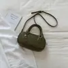 Shuai Mijia Bolso Cuadrado Pequeño Estilo Coreano Nuevo Textura Tejida Tacto Elegante Bolso de Mano Bolso Almohada Retro Bolso de Hombro Cruzado