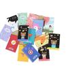 Libreta Mini Portátil de Dibujos Animados A7 con Solapa y Bolsillo para Pantalón, Libreta Pequeña Linda para Estudiantes, Pequeño Regalo, Libreta al por Mayor