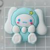 Kk Gato Orelhudo Capa de Celular de PVC Decoração Cola Creme Acessórios Chinelos DIY Desenho Animado Caixa de Armazenamento Ímã de Geladeira Material