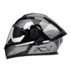 Casco Abatible Certificado 3C Clase A, Casco de Doble Propósito para Todas las Estaciones, Adecuado para Hombres y Mujeres, Casco de Motocicleta para Circunferencia de Cabeza Grande, Certificado 3C
