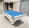 Mesa de Billar de Nueve Bolas Qiangli de Lujo Sexta Generación Mesa de Billar Americana Pizarra Estándar 299.7cm Fabricante de Mesa de Billar Francesa Venta al por Mayor