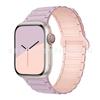 Stock de Fábrica Disponible para Correa Magnética de Tres Imanes para iWatch Apple, Correa Magnética en Forma de I, Bucle de Silicona Generación S10