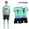 Roupa de Treino de Futebol Verão Nova Roupa de Treino de Futebol Infantil Terno de Manga Curta Reunião Esportiva Alunos do Ensino Fundamental Corrida ao Ar Livre