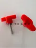 Tornillo de apriete manual de un carácter, cabeza de plástico, mango en T, perno, manija de perilla de acero inoxidable 304, tornillo en forma de Z, 4M5M6M8