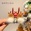Pinzas para el Cabello de Navidad Diademas Pinzas para Niñas Fiesta Ambiente de Adulto Diademas Lindas Pinzas para el Cabello de Cuernos Accesorios
