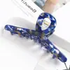 Novo Estilo Coreano Prendedor de Rabo de Cavalo Acessórios de Cabelo Celebridade da Internet Pinça Versátil de Ácido Acético Feminina Garra de Cabelo Elegante de Comércio Exterior da Amazon