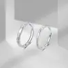 Anillo S999 de Plata Pura con Patrón de Nube Auspiciosa, Anillo de Pareja Estilo Chino Auspicioso y Deseoso, Estilo Chino Nuevo, Anillo Liso de Moda Retro