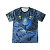 Venta al por mayor transfronteriza de camisetas de fútbol de edición especial brasileña, uniformes de entrenamiento de estilo antiguo (local y visitante), ropa deportiva transpirable de manga corta para verano