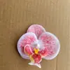 Orquídea Borboleta Cabeça Flor Pequena Flor Artificial, Casamento Casa Fotografia Festa Decoração Externa Ornamentos