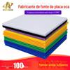 Dongguan 3mm Rosa Placa Oca Fabricante de Origem Processos e Personaliza Partições Redondas Plástico Oco Corrugado Placas de PP