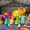 Decoraciones de Flores Inflables para Lugares Escénicos, Centros Comerciales, Eventos al Aire Libre y Lugares Populares para Fotos