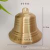 Novo Pingente de Sino de Cobre Dourado Sino de Cobre Pingente de Sino de Carro Artesanato de Metal Criativo Joias de Sino de Cobre