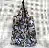 Bolsa de Ombro Casual Fashion para Viagem de Menina, Sacola de Compras de Supermercado Portátil de Nylon para Venda por Atacado