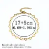 12 Peças Pulseiras de Aço Inoxidável da Moda Feminina, Conjunto de Joias Femininas Elegante e Luxuoso, Pulseiras de Aço Titânio Banhadas a Ouro Real 18K