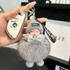 Muñeca con Gafas, Llavero de Coche, Ojos Grandes, Colgante de Bebé Lindo Durmiendo, Muñeca de Peluche, Adorno de Regalo para Mochila para Mujeres