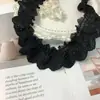 Almofada de Sofá com Renda Plissada de Algodão Bordada Oca de 4,5cm de Largura Bolsa Roupas de Bebê Punhos Tecido para Decoração de Casa