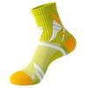 Meias Esportivas Profissionais para Corrida Femininas, Meias de Cano Médio, Meias Grossas com Fundo de Toalha para Caminhada Primavera e Verão, Meias Antiderrapantes para Badminton e Tênis