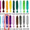 Peruca de Fibra Química Tranças Grandes para Homens e Mulheres Extensões de Cabelo Personalizadas 165g 41Polegadas Cabelo para Tranças X-Pression