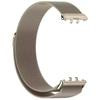 Para Samsung Galaxy Fit3 Correa Milanesa Bonita Samsung Fit3 Correa de Acero de Tres Bolas Magnéticas Punto Magnético