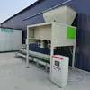 Máquina envasadora de doble estación, máquina envasadora totalmente automática para granulados y polvos, configuración opcional para ahorrar mano de obra, enviada por el fabricante