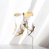 Candelabro giratorio retro con forma de farol de aromaterapia para cenas románticas a la luz de las velas, decoración del hogar