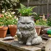 Artesanato Criativo Novo de Resina Transfronteiriço Animal Vaso de Flores Desenho Animado Vaso de Flores Dedo Médio Decoração de Jardim e Pátio Plantio de Suculentas