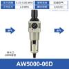 Válvula Reguladora de Presión de Filtro Tipo Smc Aw2000-02 Procesador de Aire Elemento Filtrante de Cobre Drenaje Automático Neumático Simple
