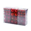 Bolas de Natal, Decorações de Árvore de Natal, Acessórios para Pendurar, Bolas Decorativas de Natal de Plástico Dourado Galvanizado, Enfeites de Bola de Ano Novo