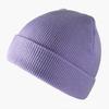 Gorro de lana con placa ligera de acrílico de comercio exterior para hombres y mujeres, para parejas, de Europa y América, de otoño e invierno, de punto de color sólido, fabricantes de gorros