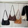 Bolso de Hombro Tote Retro Elegante Europeo y Americano Otoño 2024 Nuevo Diseño Distintivo de Nicho Bolso Cruzado Coreano para Viajes