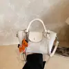 Bolso Pequeño de Moda Transfronterizo Primavera 2026 para Mujer, Bolso Cruzado Versátil, Bolso de Mano a la Moda, Elegante Bolso Cubo