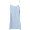 Liquidación Venta Vestido Chaleco Algodón Peinado Capa Interior Amigable con la Piel Cómodo Vestido de Dormir para Casa Capa Base Vestido Ropa de Mujer